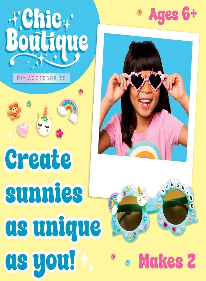 Creativity for Kids Chic Boutique Sunnies: DIY Crafts for Girls, Kids Activities & Toys for Girls, Birthday & Easter Gifts for Kids (Ages 6+) - Image 2
